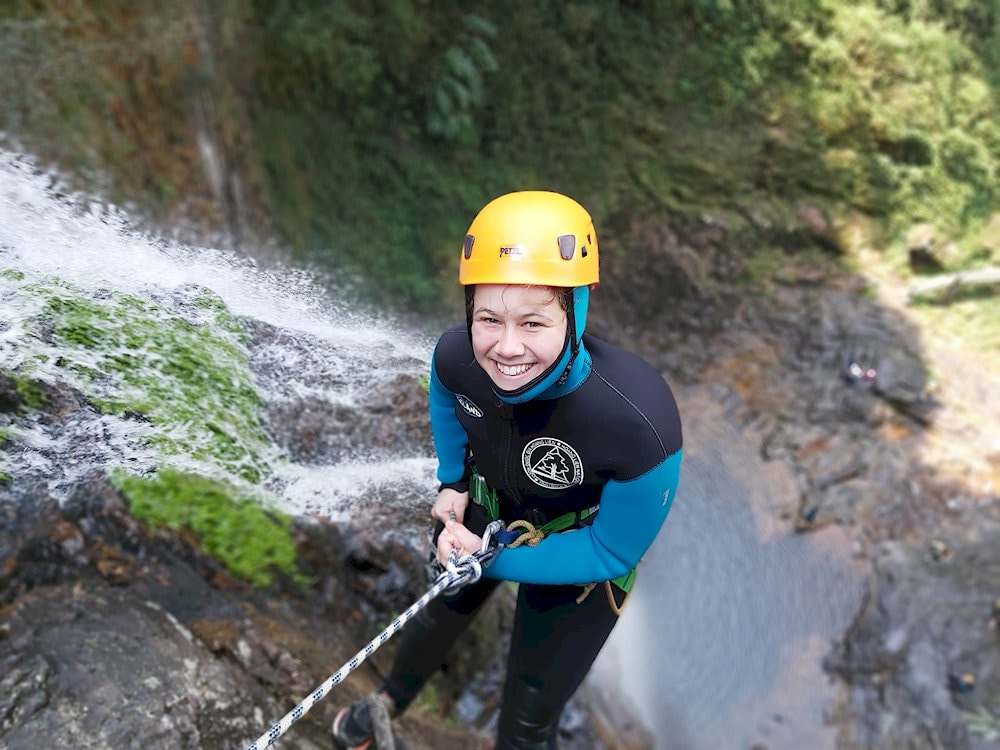The stunning view from the top of the Love Waterfall in Sapa makes this journey worthwhile
